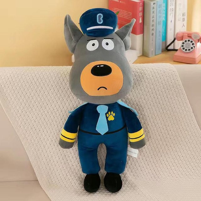 Yiran toy Sheriff Labrador Hund Plüschtier Puppe, 30cm, ab 14 Jahren - Bild 1