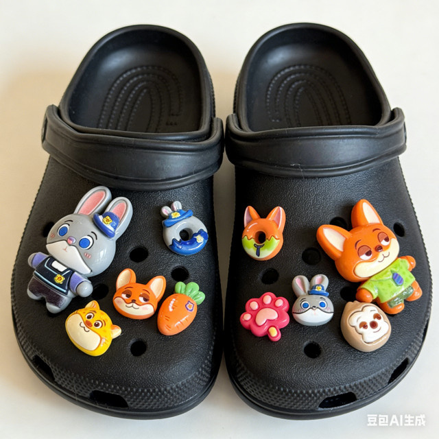 Mesuca Schuh-Charms Judy Hopps Nick Wilde, Unisex - Bild 1