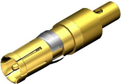 Molex 1731120047 Stiftkontakt in Gold - Bild 1
