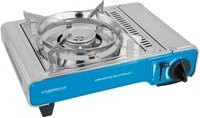Campingaz Gaskocher Camp Bistro DLX Stopgaz aus Edelstahl in Silber und Blau - Bild 1