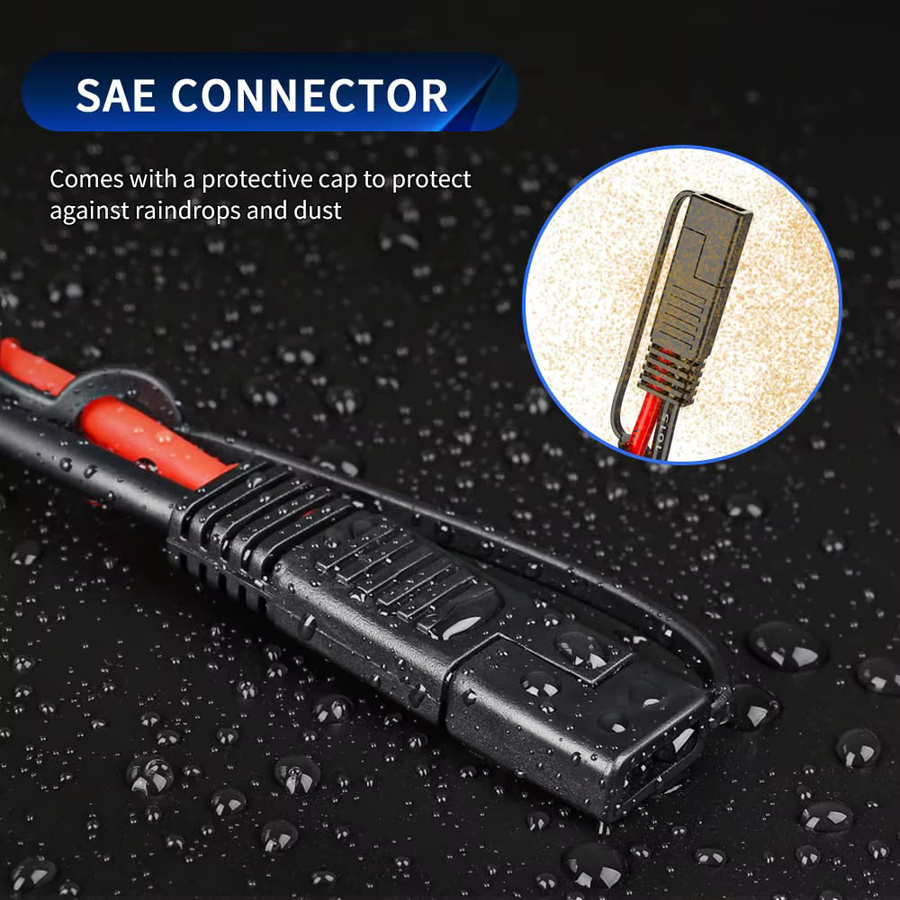 Anchtek 10AWG SAE auf SAE Verlängerungskabel Automotive Adapterkabel für Solarpanel und Batterieladegerät - Bild 6
