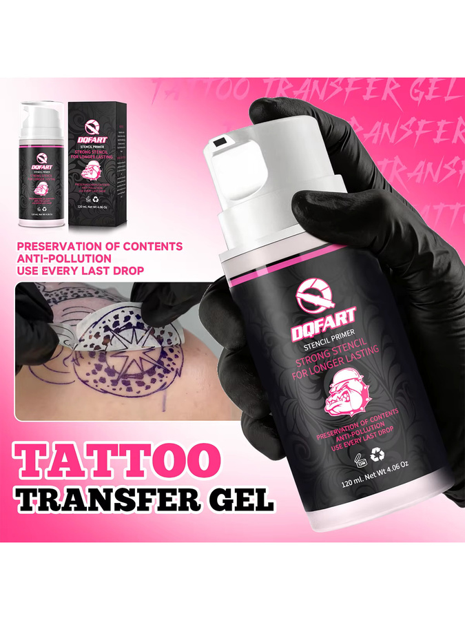 DQFART Tattoo-Transfergel, 120 ml - Bild 6