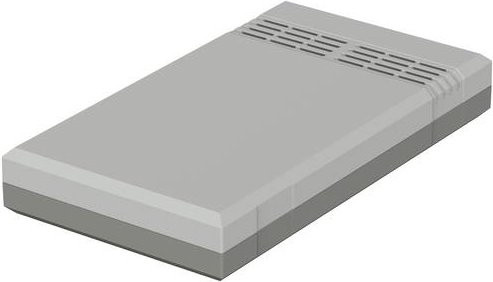 Bopla ELEGANT EG 2030L Elektronikgehäuse aus Polystyrol in Lichtgrau RAL 7035, B/T/H: 20,0 x 11,2 x 3,0 cm - Bild 1