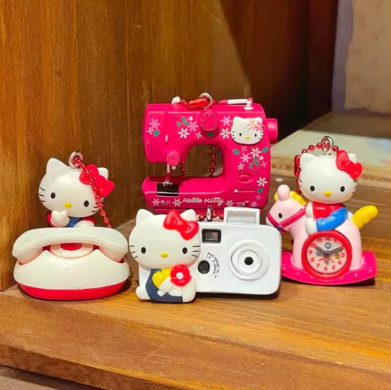 Sanrio Design KT Niedliche Katze Mini Nostalgische Telefon-Kollektion, Tiere - Bild 2