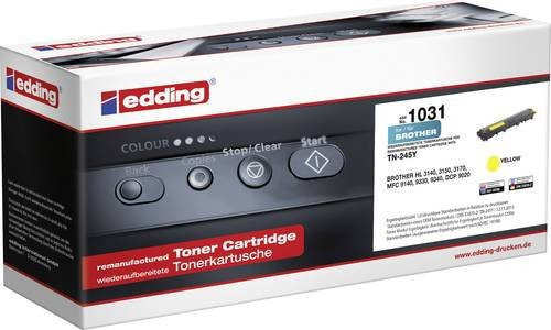 Edding Tonerkartusche kompatibel mit Brother TN-245Y Gelb - Bild 1