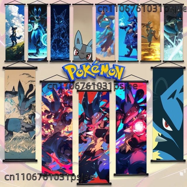 TAKARA TOMY Pokémon Lucario, Scrolldrucke, Paper - Bild 1