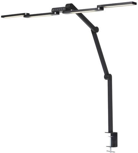 Renkforce RF-6332582 LED-Klemmleuchte aus Metall in Schwarz mit Bewegungssensor und dimmbarer Funktion - Bild 1
