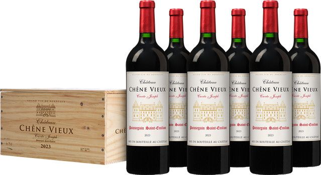 Chateau Chêne Vieux Rotwein Bordeaux, Cabernet Sauvignon/Merlot, 0,75 l - Bild 1