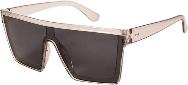 Houseilei Sonnenbrille, Damen, Vollrand, Square, transparent, Kunststoff - Bild 1