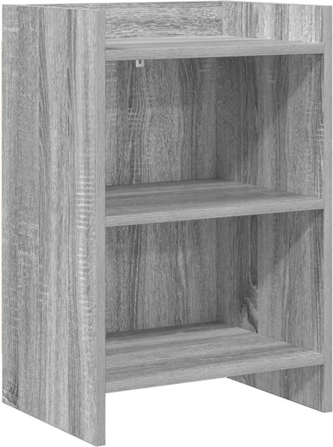 vidaXL Nachttisch in Grau Sonoma aus Holzwerkstoff für dein Schlafzimmer, B/T/H: 40 x 30 x 60 cm - Bild 1