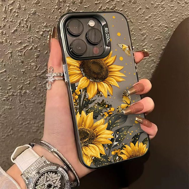 Samsung Handyhülle mit Blumenmuster für verschiedene Modelle in Multicolour - Bild 1