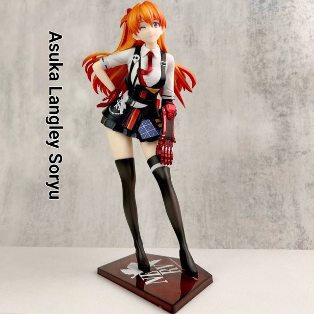 Bandai Asuka Soryu Mecha Anime-Figur, PVC-Modell, für Erwachsene - Bild 1