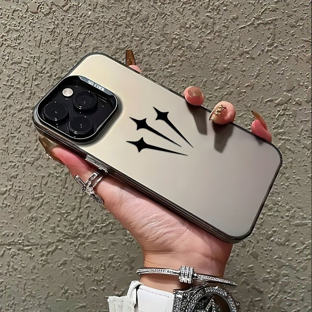 Stilvolle gemusterte Handyhülle für Apple iPhone 17 16 15 14 13 12 11 Pro Max Plus sturzsicher und stoßfest - Bild 1