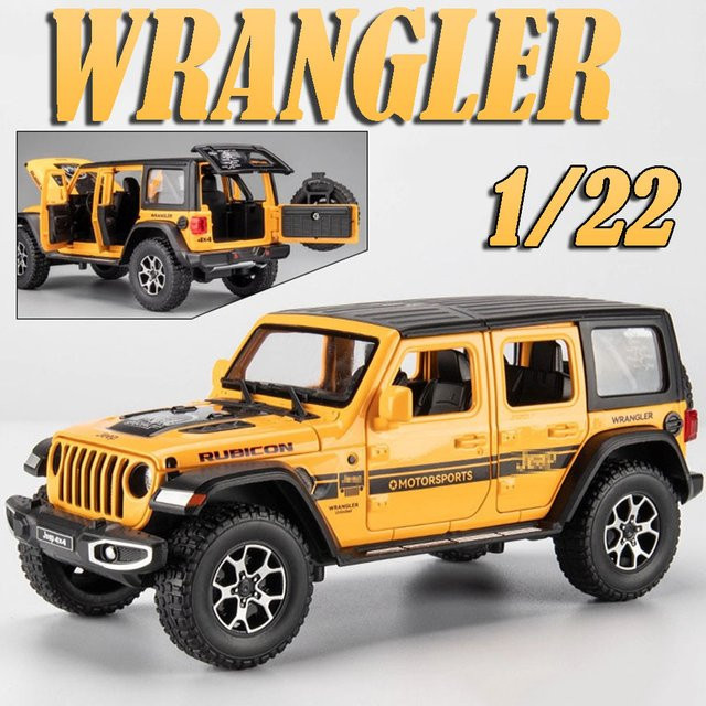 MAKEDA Wrangler G63 Modellauto, 1:22, mit Licht und Sound, Schwarz - Bild 1