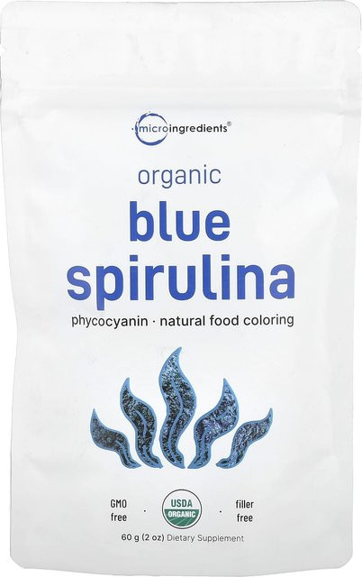 Micro Ingredients Blaue Spirulina Bio 60 g - Bild 1