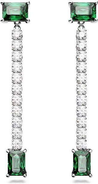 Swarovski Ohrringe, Metall, Zirkonia, Mehrfarbig, Damen - Bild 1