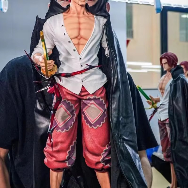 Bandai One Piece Red Hair Shanks Actionfiguren, 70 cm, Kunststoff - Bild 5