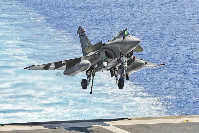 Academy Rafale M Marine National, Fahrzeug, 1:48 - Bild 1