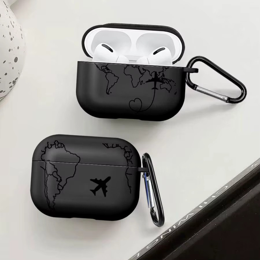 Schutzhülle My Travel Diary für Apple AirPods Pro, Farbe: Schwarz - Bild 2