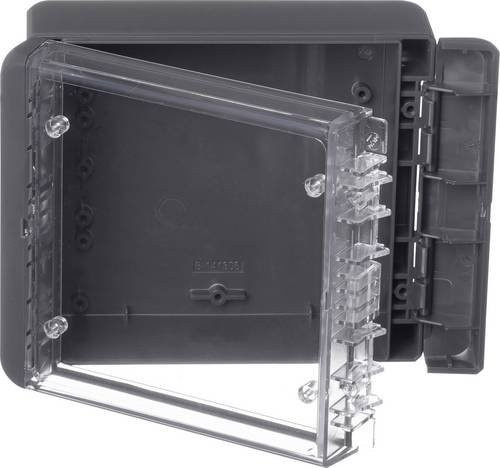 Bopla Bocube Outdoor-Gehäuse aus Polycarbonat in Graphitgrau RAL 7024, B/T/H: 12,5 x 15,1 x 6,0 cm - Bild 1