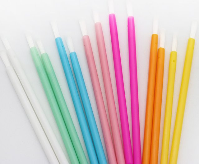 CNKESS Lippenpinsel Einweg-Nylonfaser, 50 Stück, Damen - Bild 1