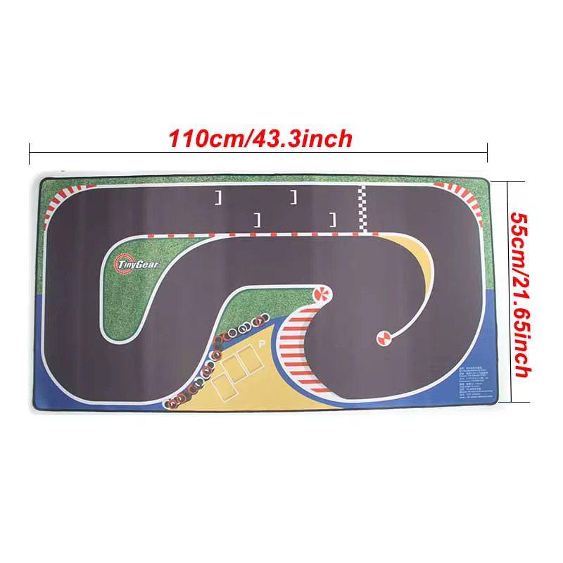 HSP TinyGear Track Matte, RC Drift Gummi Matte, Bunt / Mehrfarbig - Bild 3