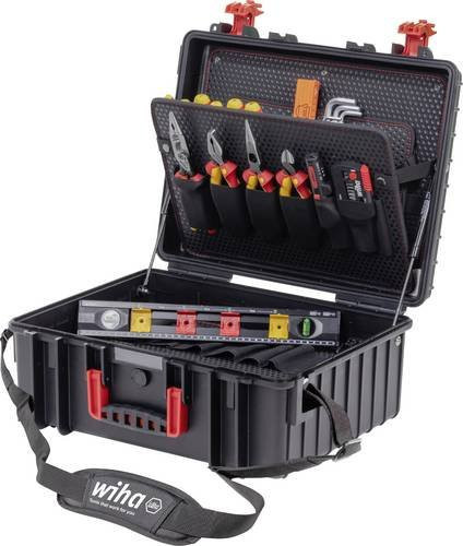 Wiha Werkzeugkoffer XL 2 electric, 41-teilig bestücktes VDE-Set für Elektriker und Profis - Bild 1