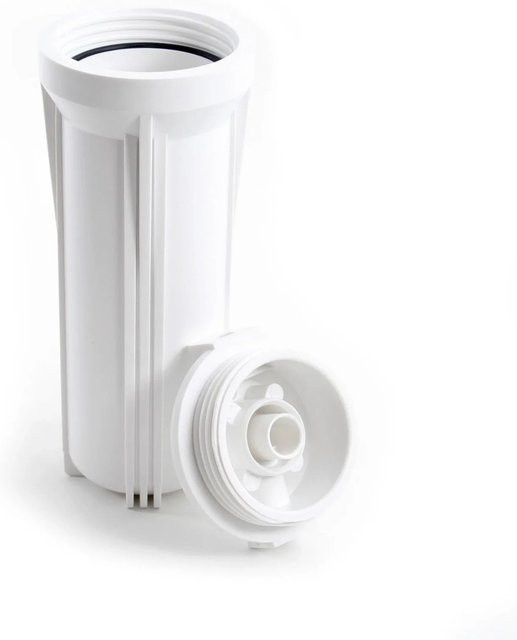 Naturewater Filterpatronen Gehäuse für 10 5 Stufen Reverse Osmosis System, Farbe: Weiß, Höhe: 25,4 cm - Bild 1