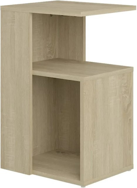 vidaXL Beistelltisch in Sonoma-Eiche, modern, Farbe: Beige, B/T/H: 36 x 30 x 56 cm - Bild 1