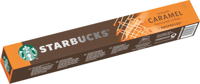 Starbucks Smooth Caramel, Nespresso-kompatibel, Kaffeekapseln, 10 Stück - Bild 1