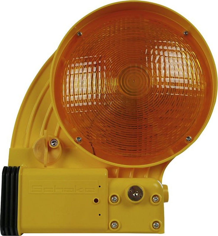Schake LED-Baulampen Gelb doppelseitig beleuchtet aus HDPE - Bild 1