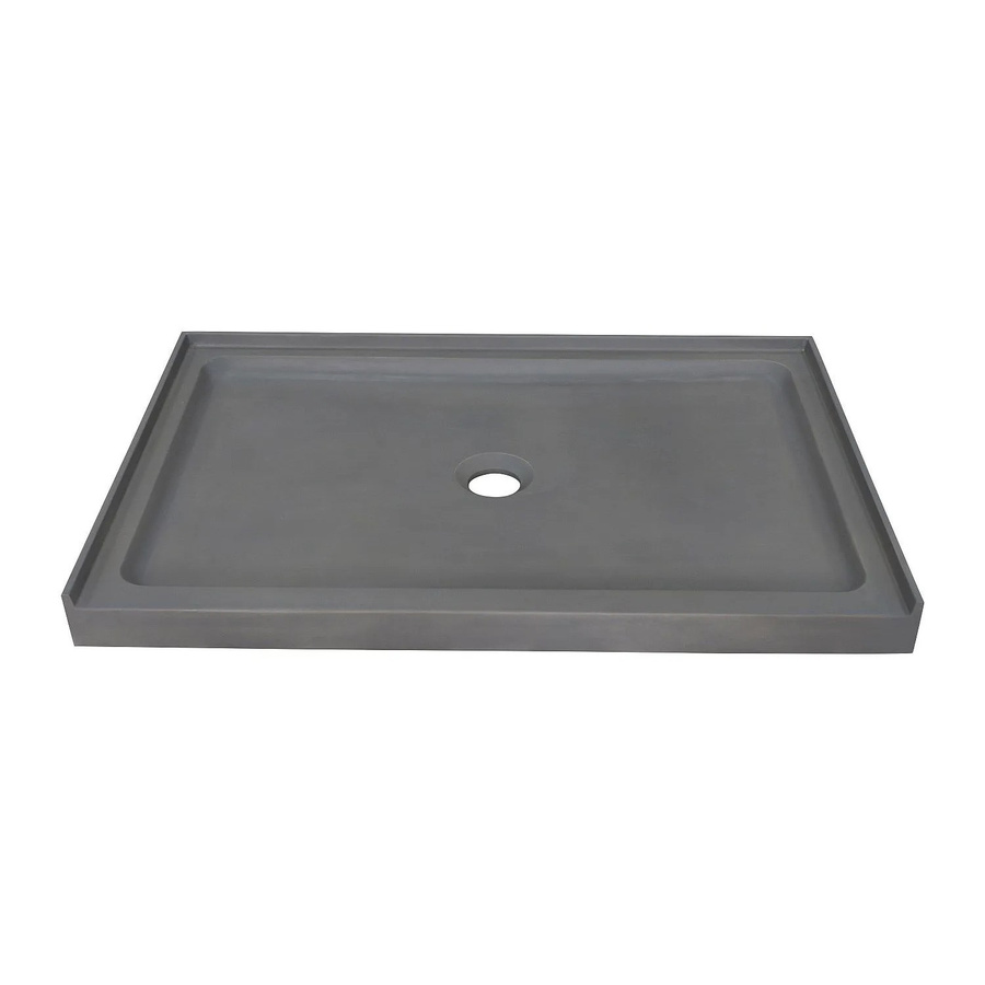 Vente-unique Duschwanne Riazos Grau Breite: 121,5 cm - Bild 2