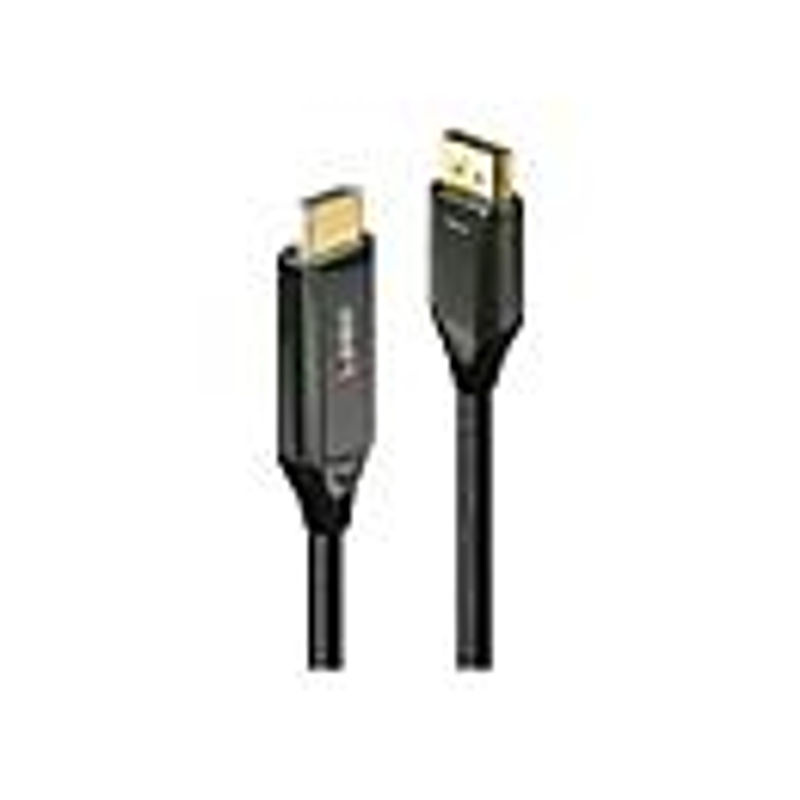 Lindy DisplayPort auf HDMI Adapterkabel Schwarz 3,0 m unterstützt 8K60 und 4K120 - Bild 3