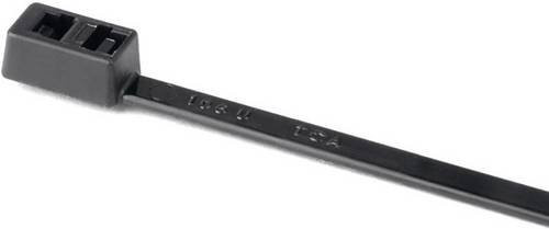 HellermannTyton Kabelbinder T50RDH-PA66HS-BK Schwarz 210 mm 4,70 mm 100 Stück - Bild 1