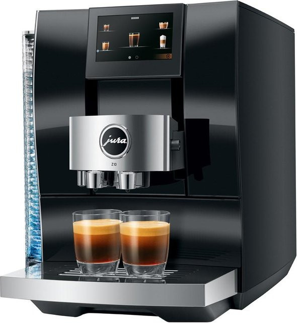 Jura Kaffeevollautomat Z10 Diamond Black mit Touchdisplay, Cold Brew Funktion und Heißwasserfunktion - Bild 1