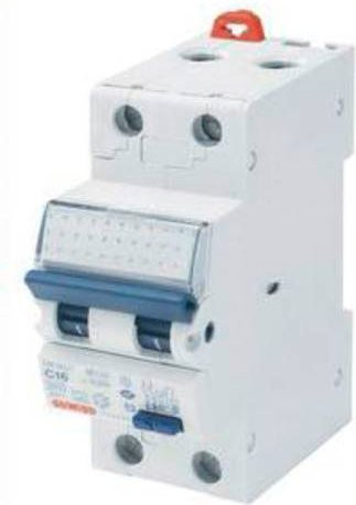 Gewiss RCBO FI-Schutzschalter/Leitungsschutzschalter 1-phasig 2-polig 16A 0,03A 230V in Weiß GW95327 - Bild 1