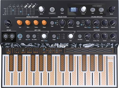 Arturia MicroFreak Synthesizer in Schwarz mit USB-Anschluss - Bild 1