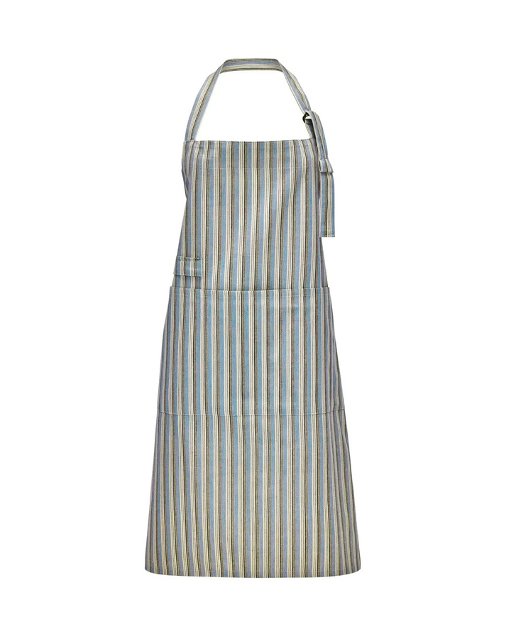 House Doctor Schürze Cook in Blau und Sand B/H: 90 x 90 cm - Bild 1
