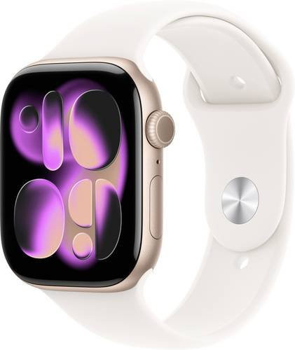 Apple Smartwatch, GPS + Cellular, 46 mm, Aluminium, Roségold, Unisex - Bild 1