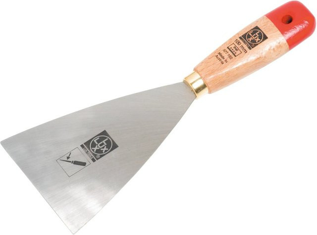 LUX-TOOLS Malerspachtel aus Stahl in Silber, Breite: 100 mm - Bild 1