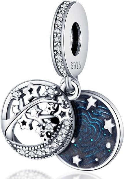 Charms Of Ley Anhänger 925 Silber, Perle, Zirkonia, Damen - Bild 1