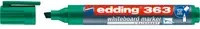 edding Whiteboardmarker 363 mit Keilspitze in Weiß, Grau und Grün - Bild 1