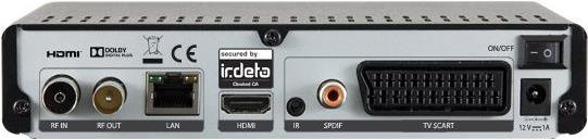 DigitalBox IMPERIAL T2 IR Digital Receiver in Silber mit HDMI, USB und Optischem Ausgang - Bild 1