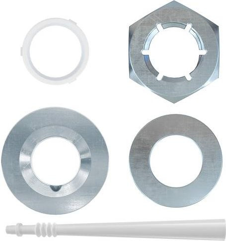 Fischer M12 R 557875 Verfüllset, 10 Stück, silber, verzinkt - Bild 1