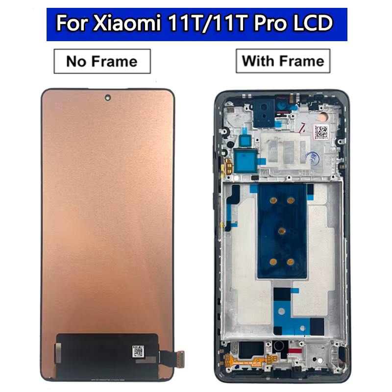 Xiaomi 11T und 11T Pro AMOLED Display Ersatz mit Touchscreen Digitizer Baugruppe 6,67 Zoll - Bild 3