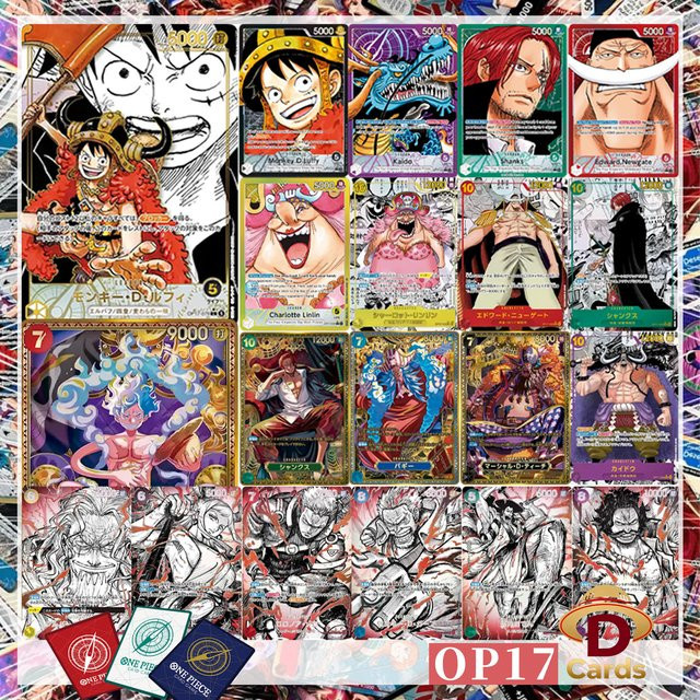 Bandai One Piece, The World’s Strongest Warriors Manga Gold SP Leader Card, Sammelkarte, Gold, ab 18 Jahren - Bild 1