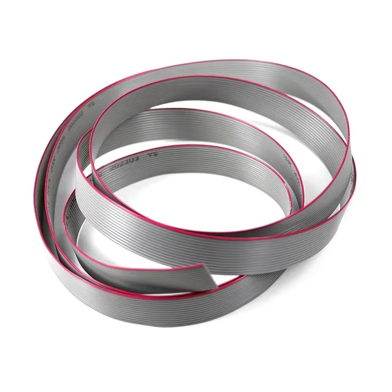 Graues Flachbandkabel UL2651 28AWG für 2,54 mm IDC-Anschluss, 1,27 mm Leiterbreite, 300 V Datenkabel - Bild 2
