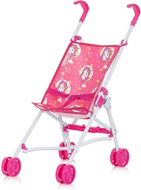 Chipolino Puppenbuggy Lily klappbar pink ab 3 Jahren - Bild 1