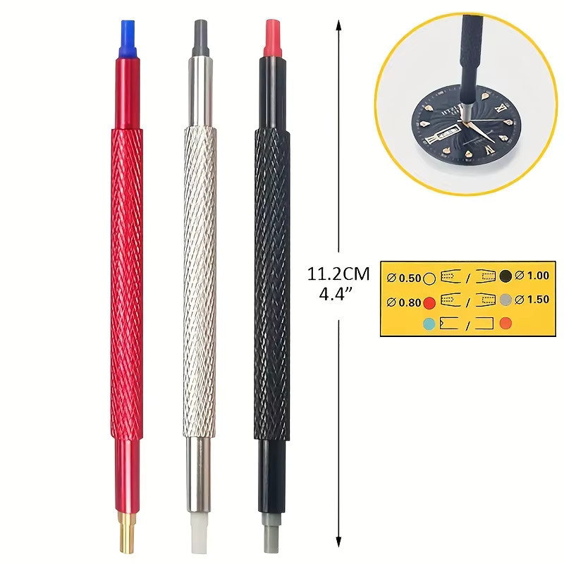 Uhren Reparatur Werkzeug Set, Edelstahl, Silber, Unisex - Bild 2
