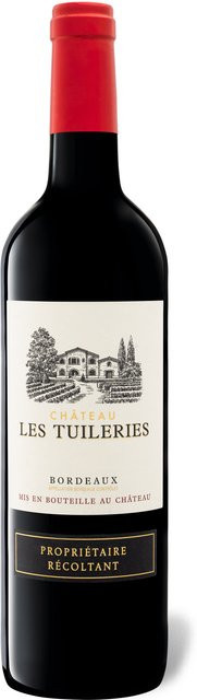 Scea Vignobles Roux Château Les Tuileries Bordeaux AOC Rotwein trocken 2022 0,75 l - Bild 1